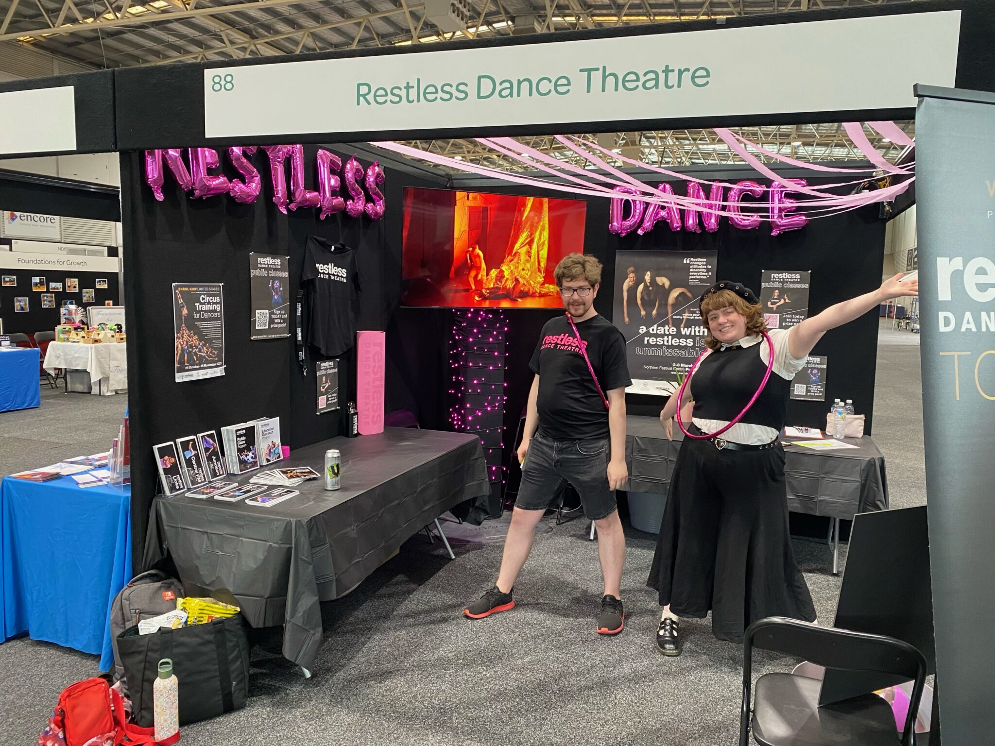 KYDX 2023 Michael Nobel and Radhe Osborn in booth 3 - Restless Dance